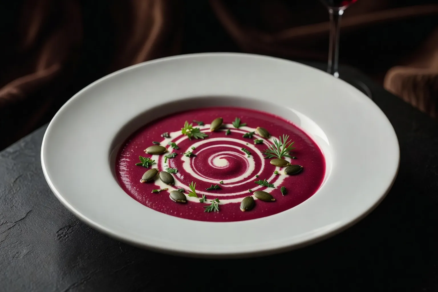 Velouté de betterave rouge : recette onctueuse, rapide et savoureuse